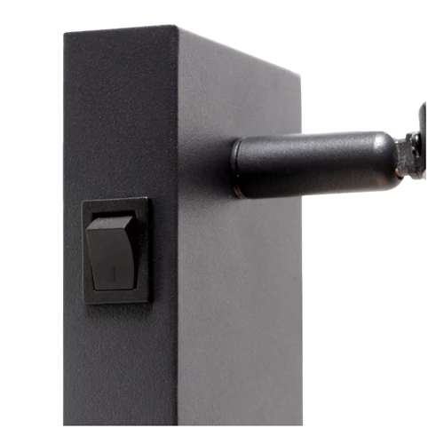 Lucide UPTON - Lámpara de pared - 1xGU10 - Ahumado - detalle 2